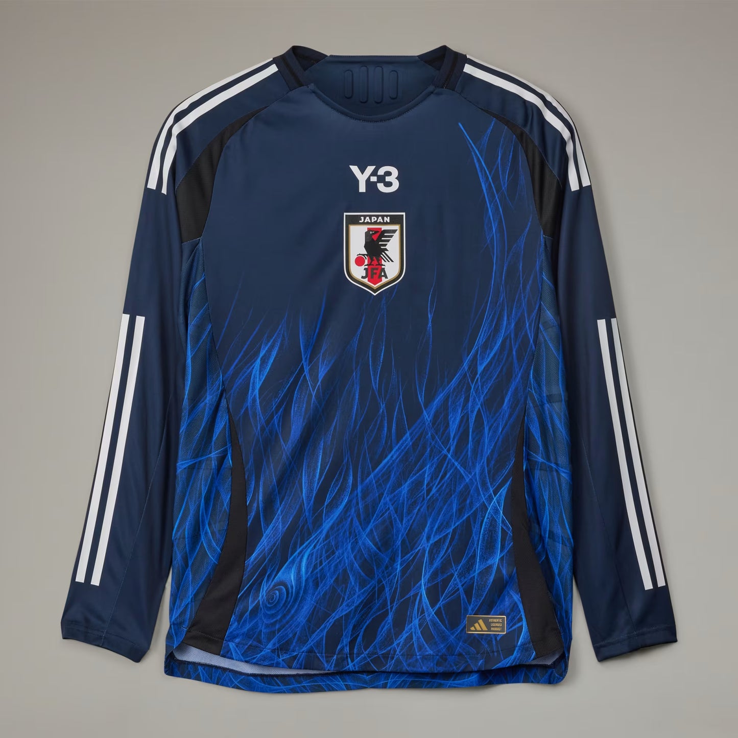 Japan x Y-3 24 Long Sleeve Home Authentic Jersey