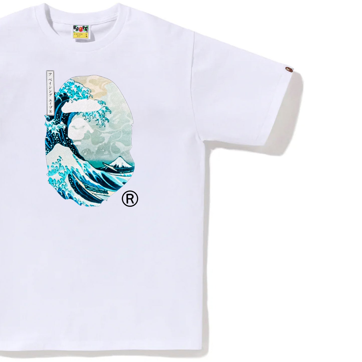 A Bathing Ape T-Shirt Ape Head Tee#1 Bape