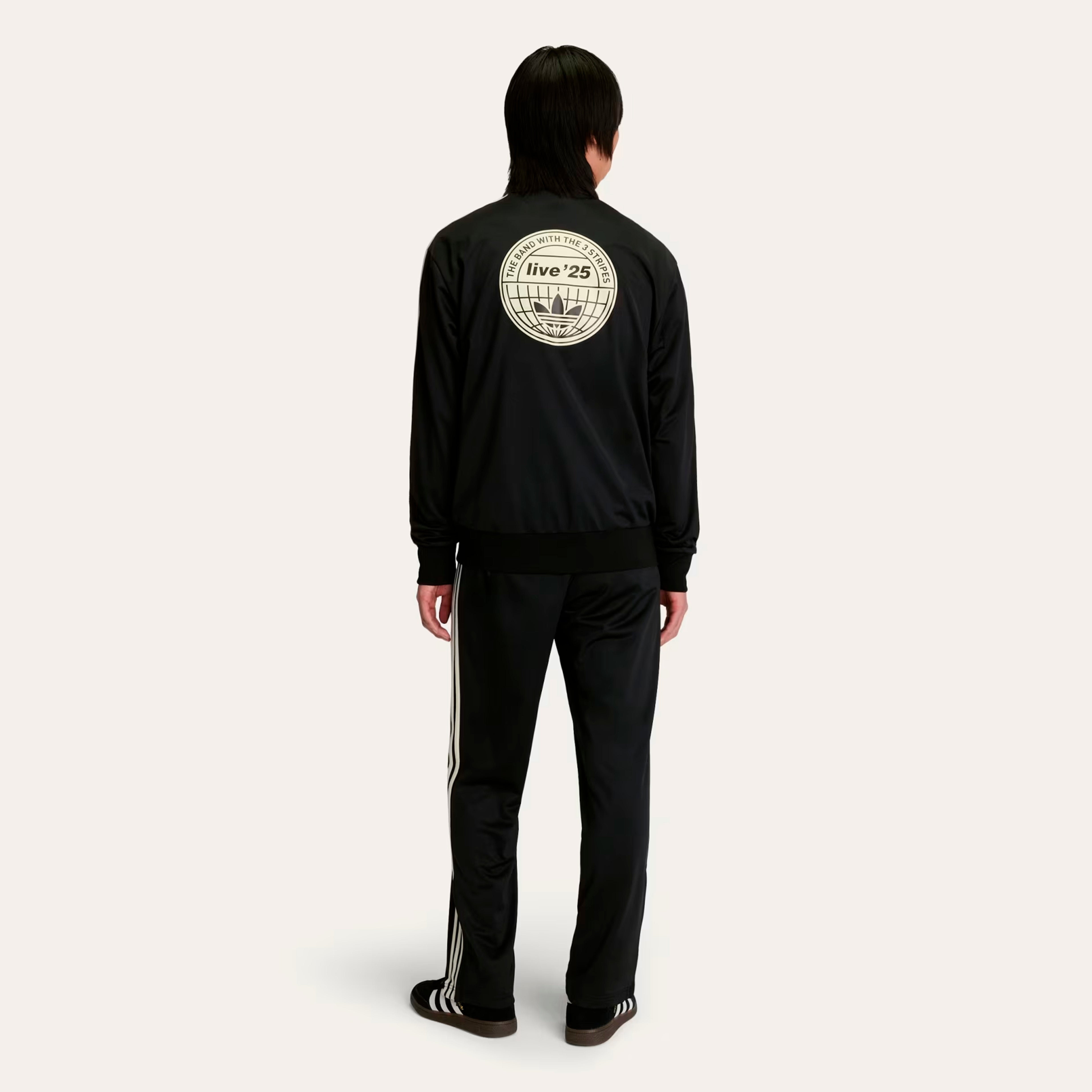 adidas x Oasis Tour Firebird Track Top 黒 Adidas Original x OASIS Tour Firebird Track Top Black – HUMAN