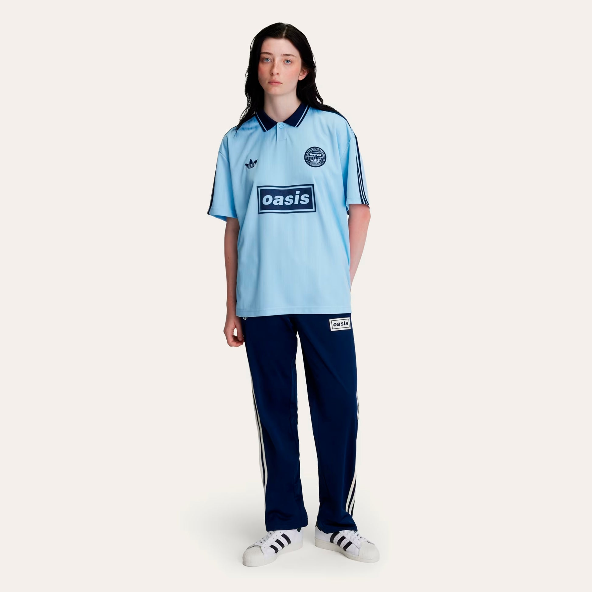 Adidas Original x OASIS Live '25 Adidas Football Shirt Sky Blue