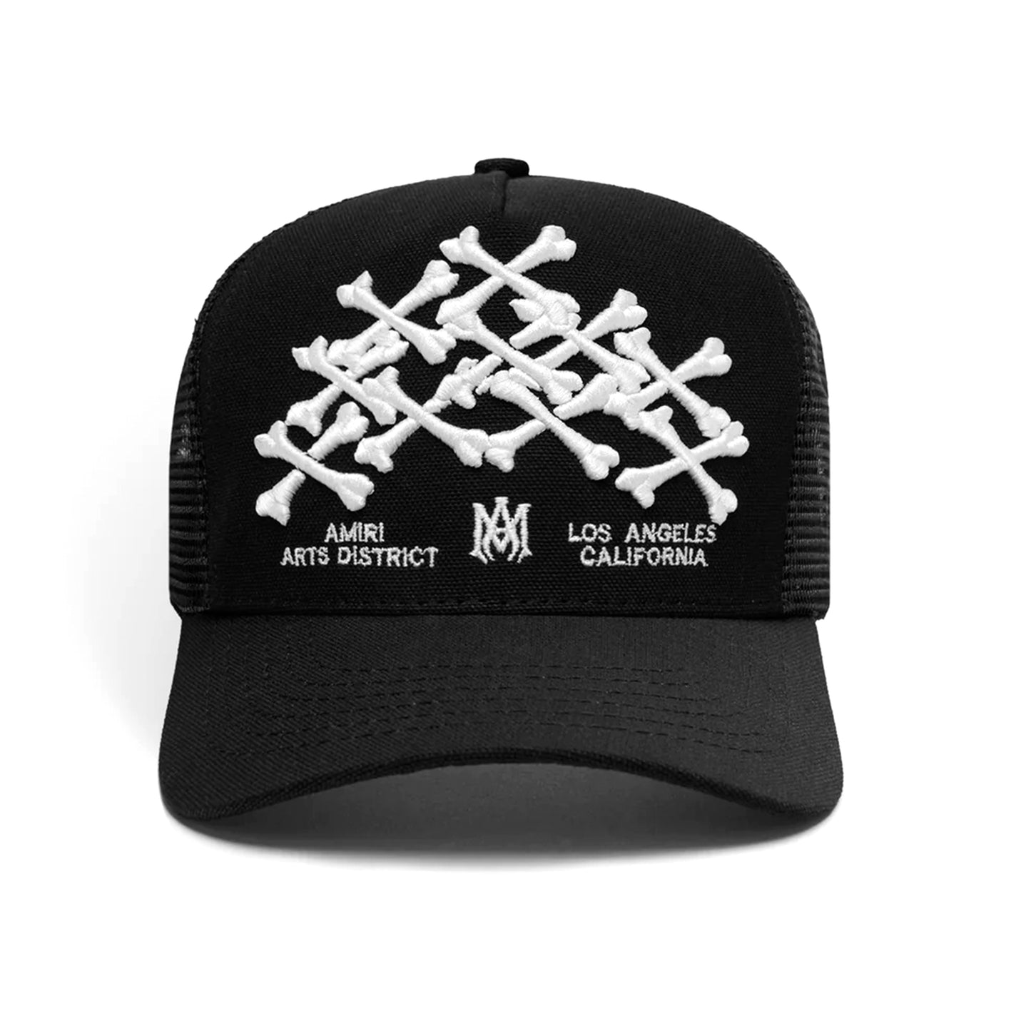 Amiri Bones Stacked Trucker Hat