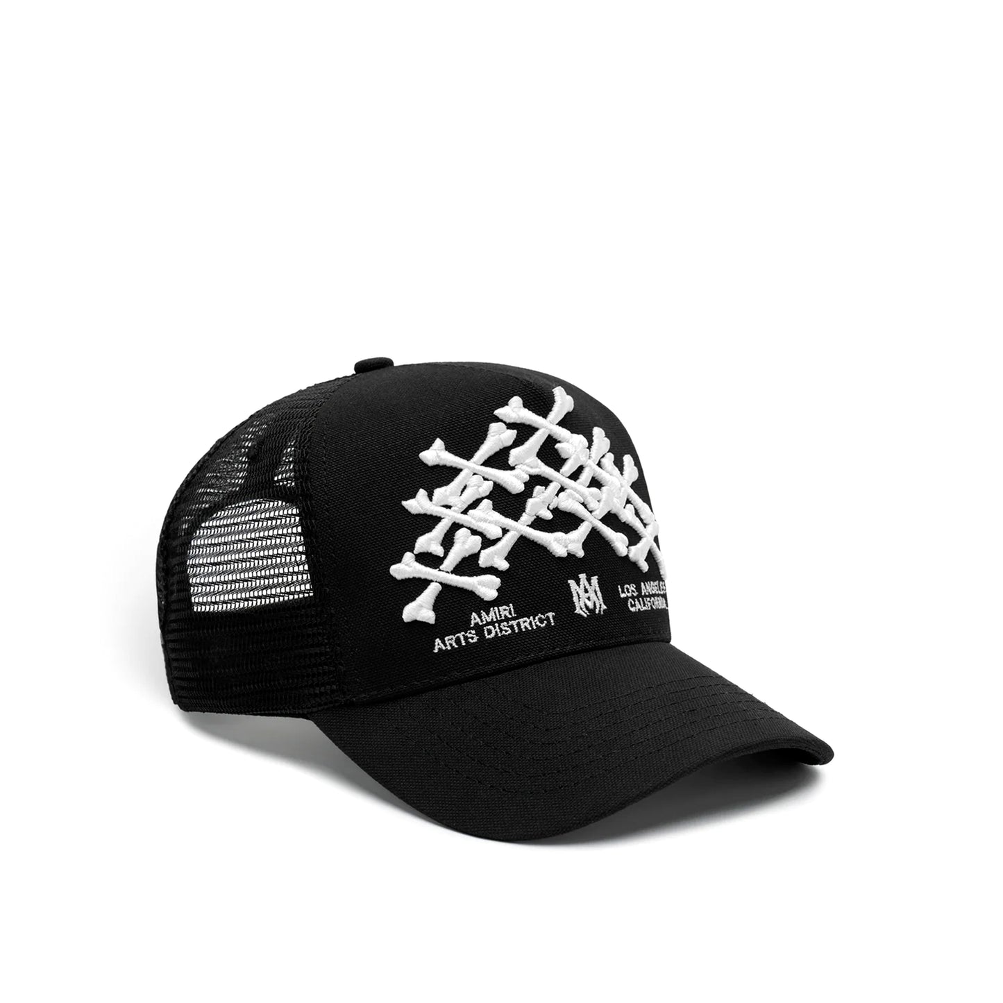 Amiri Bones Stacked Trucker Hat
