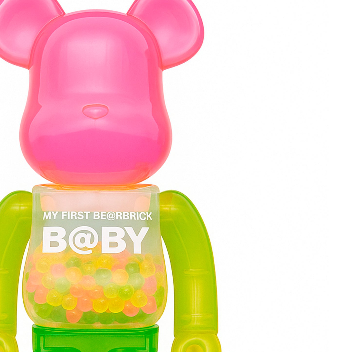 BE@RBRICK MY FIRST BE@RBRICK B@BY 1st Color Clear Ver. 1000 % Medicom