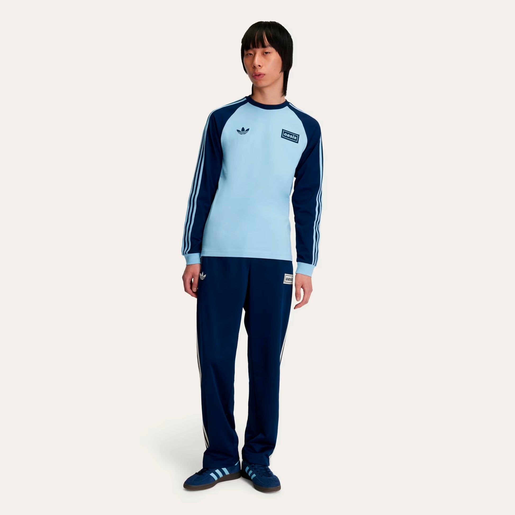 Adidas Originals x Oasis Tour 3 Stripes Longsleeve Tee