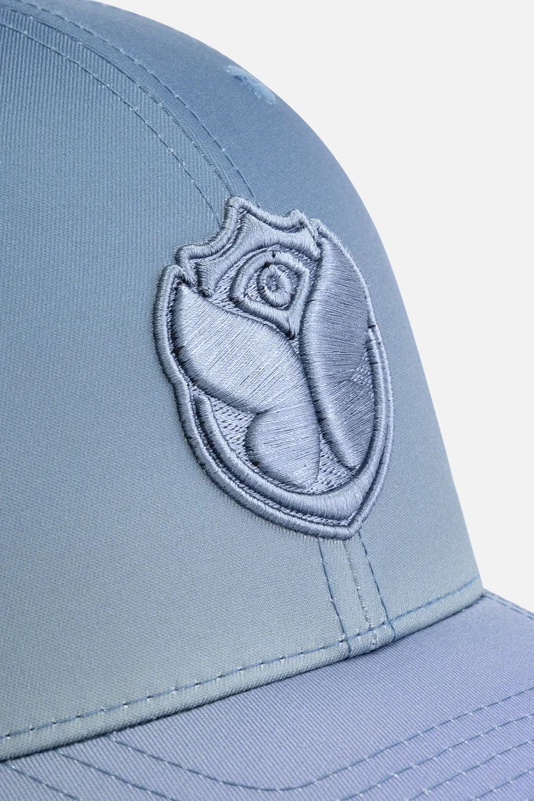 Curved Icon Cap Fader Blue