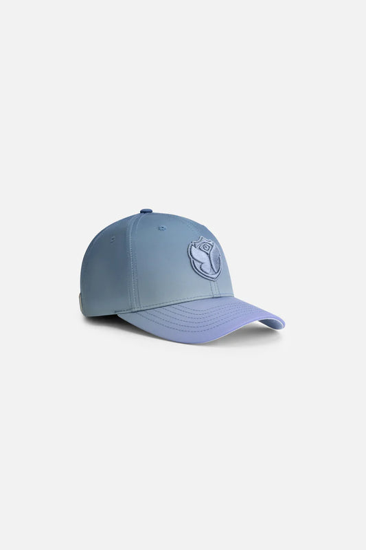 Curved Icon Cap Fader Blue