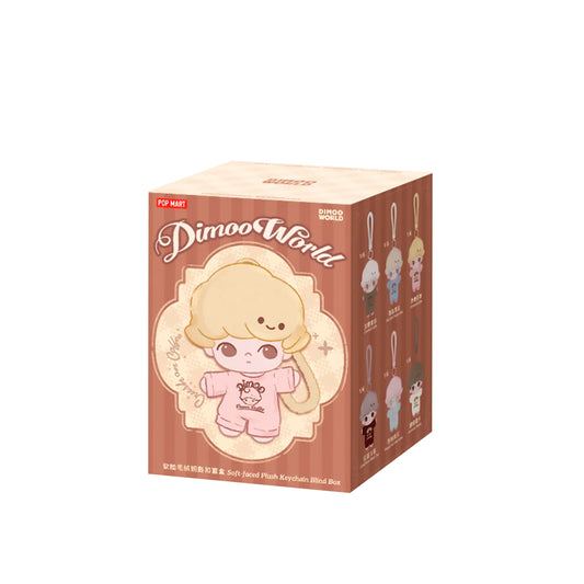 DIMOO Crush on Coffee Series-Soft-faced Plush Keychain Blind Box Pop Mart