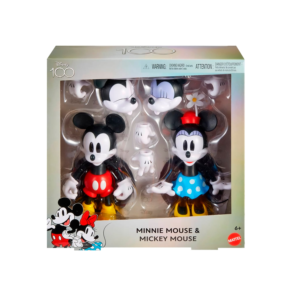Disney Action Figures: Mickey & Minnie Mouse