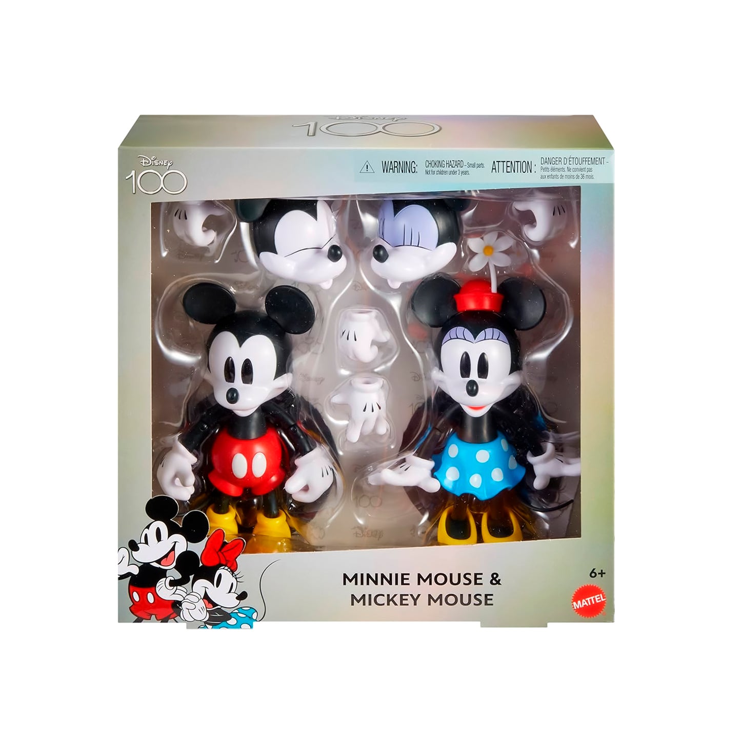 Disney Action Figures: Mickey & Minnie Mouse