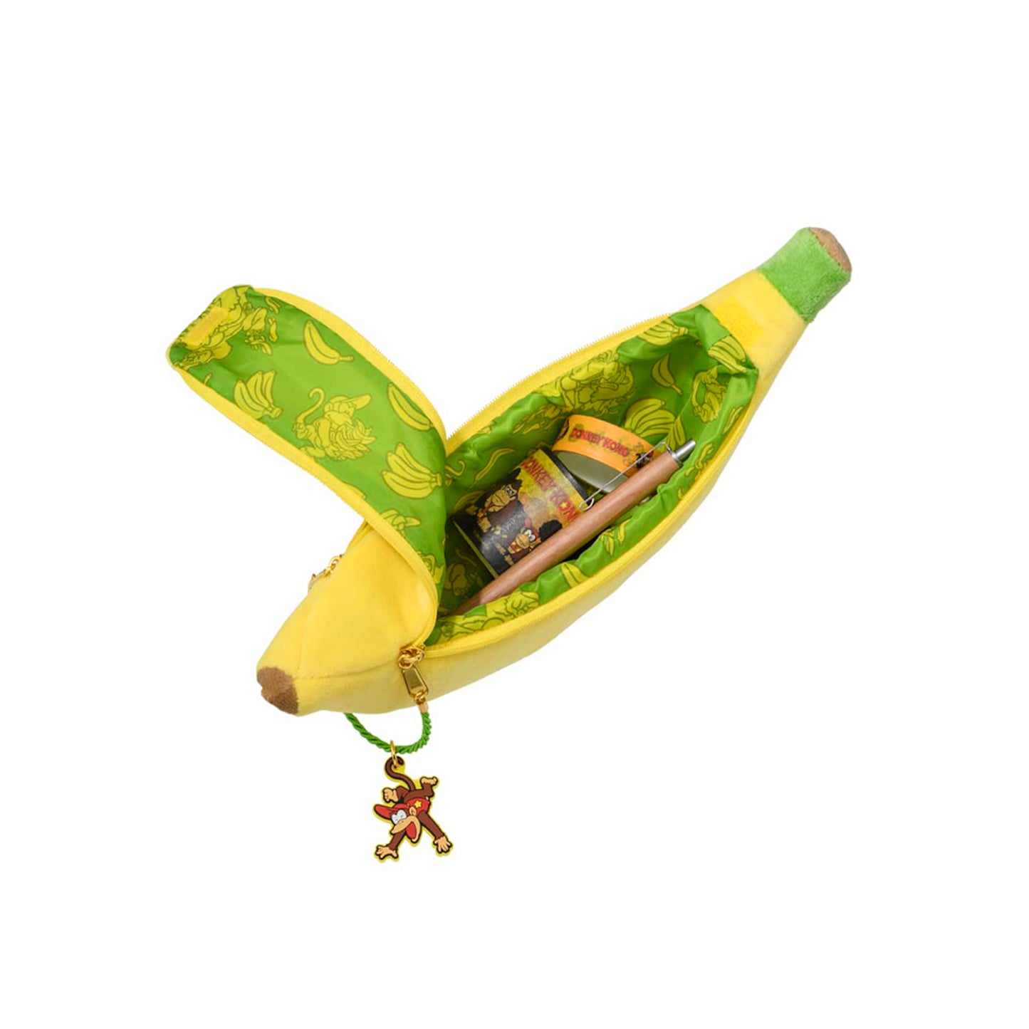Donkey Kong Banana Plush Pouch – Nintendo Store Japan Exclusive