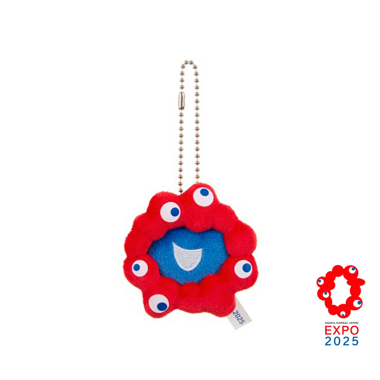 EXPO2025 Myaku-Myaku Petit Mascot Key Chain Face JAPAN OFFICIAL