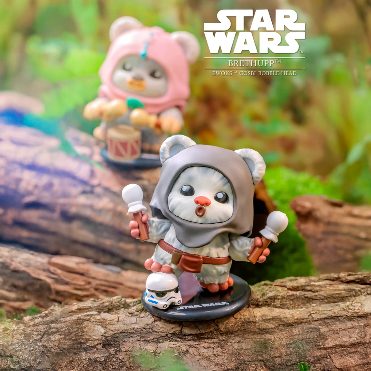 Hot Toys 8-Piece Box Figure Cosbi Star Wars/Ewok Adventures Series