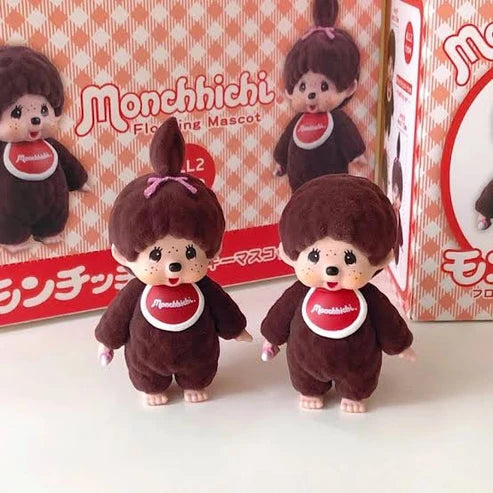 Monchhichi Flocking Mascot Red