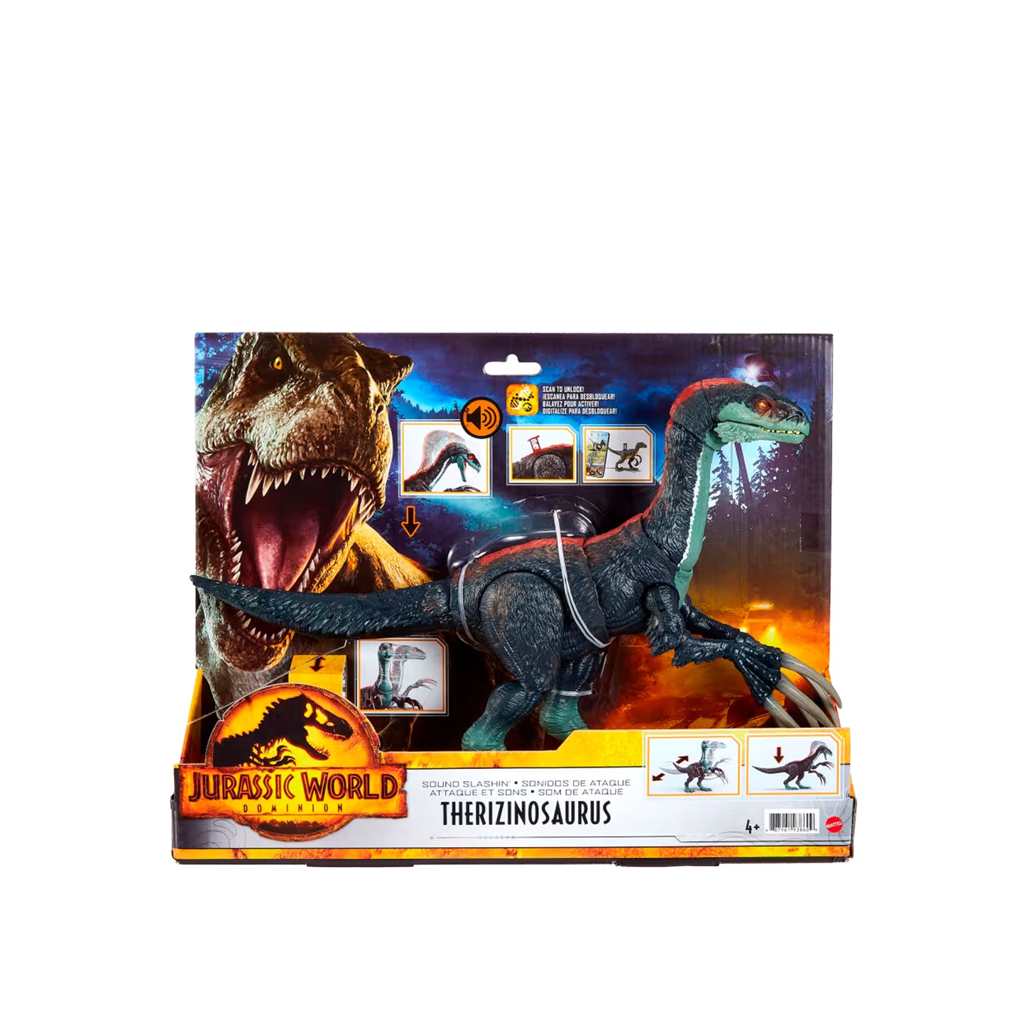 Jurassic Worls Mattel Therizinosaurus