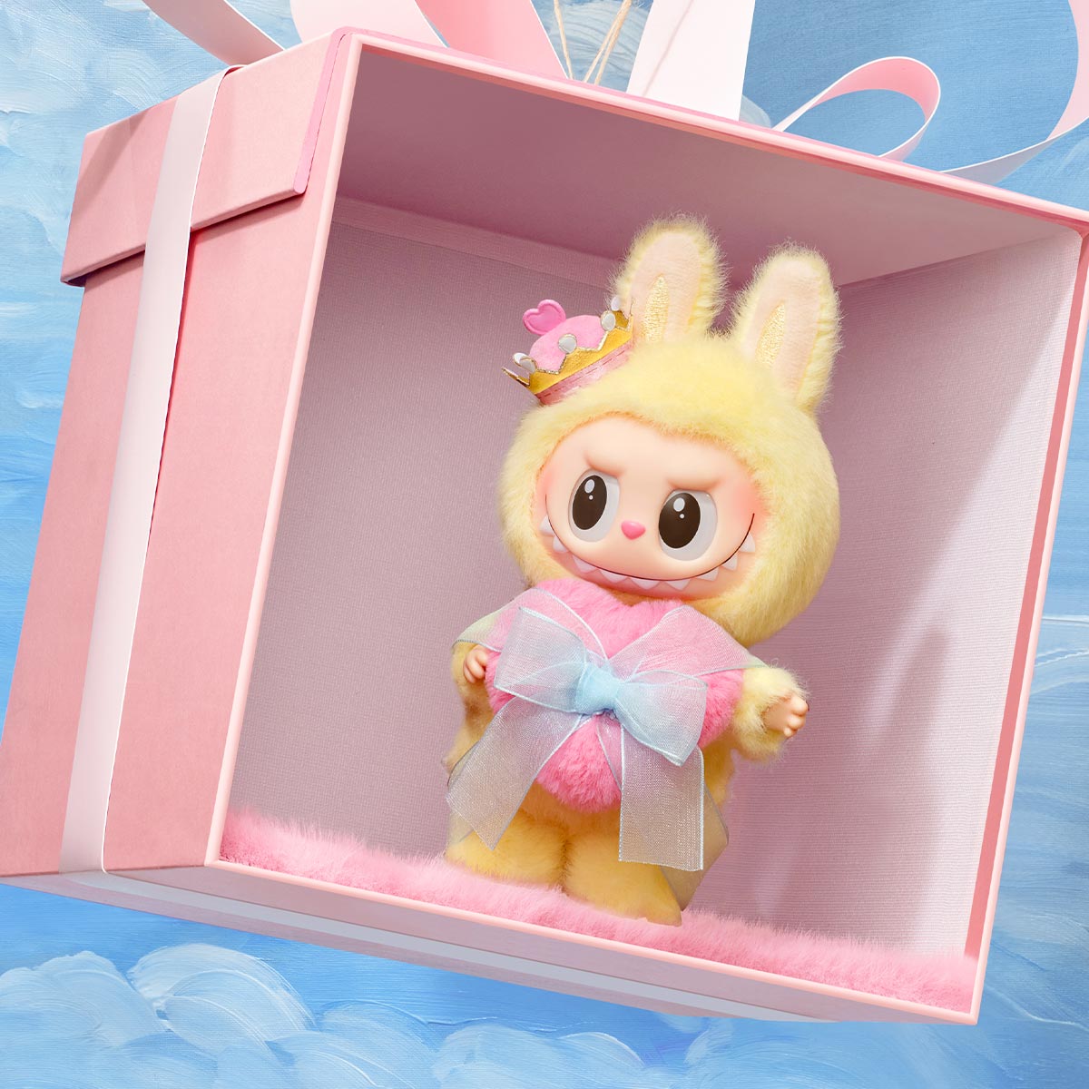 Labubu The Monsters Let's Checkmate Series Vinyl Plush Hanging Card