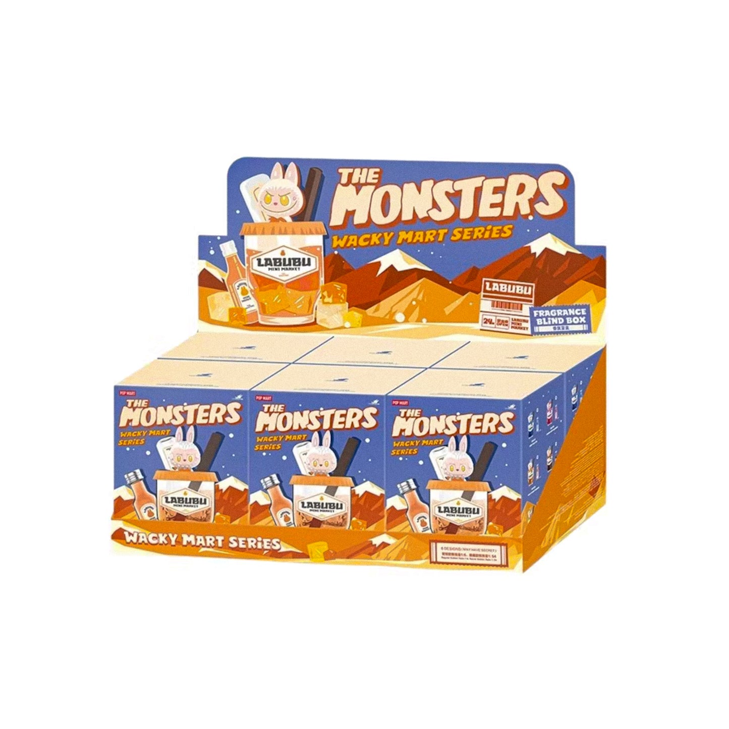 The Monsters Wacky Mart Series Fragrance Blind Box" Labubu PopMart