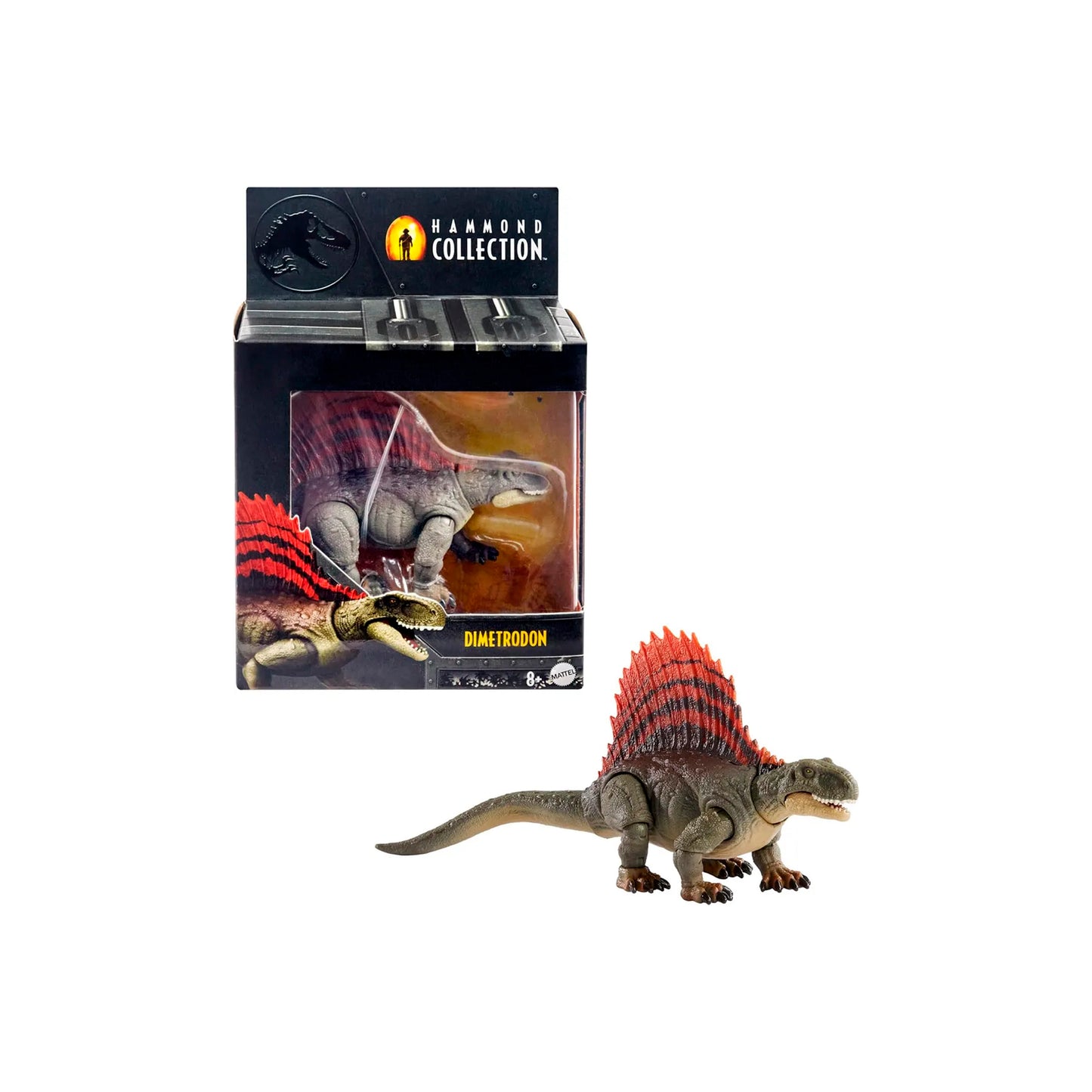 Mattel Jurassic World Dimetrodon Hammond Collection Dinosaur
