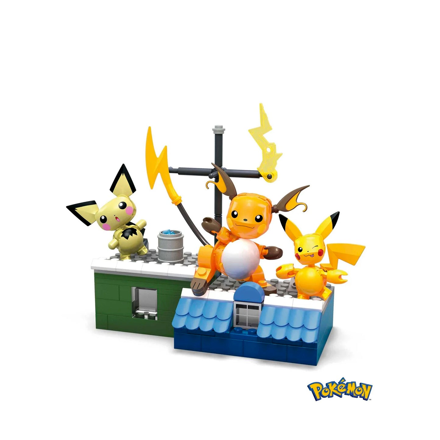Mega Pokémon Pikachu Evolution Building Set