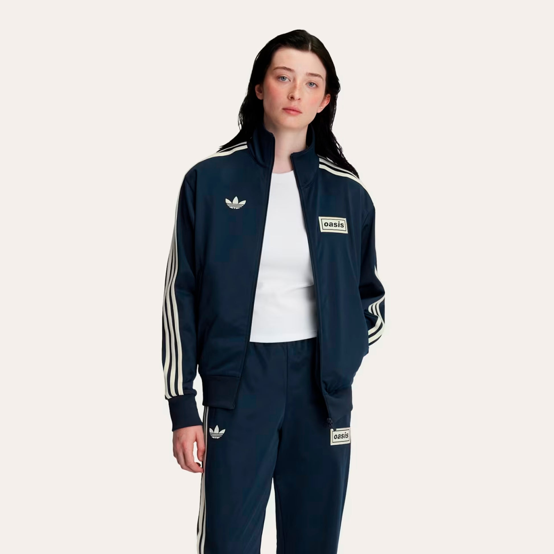 Adidas Original x OASIS Tour Firebird Track Top Blue