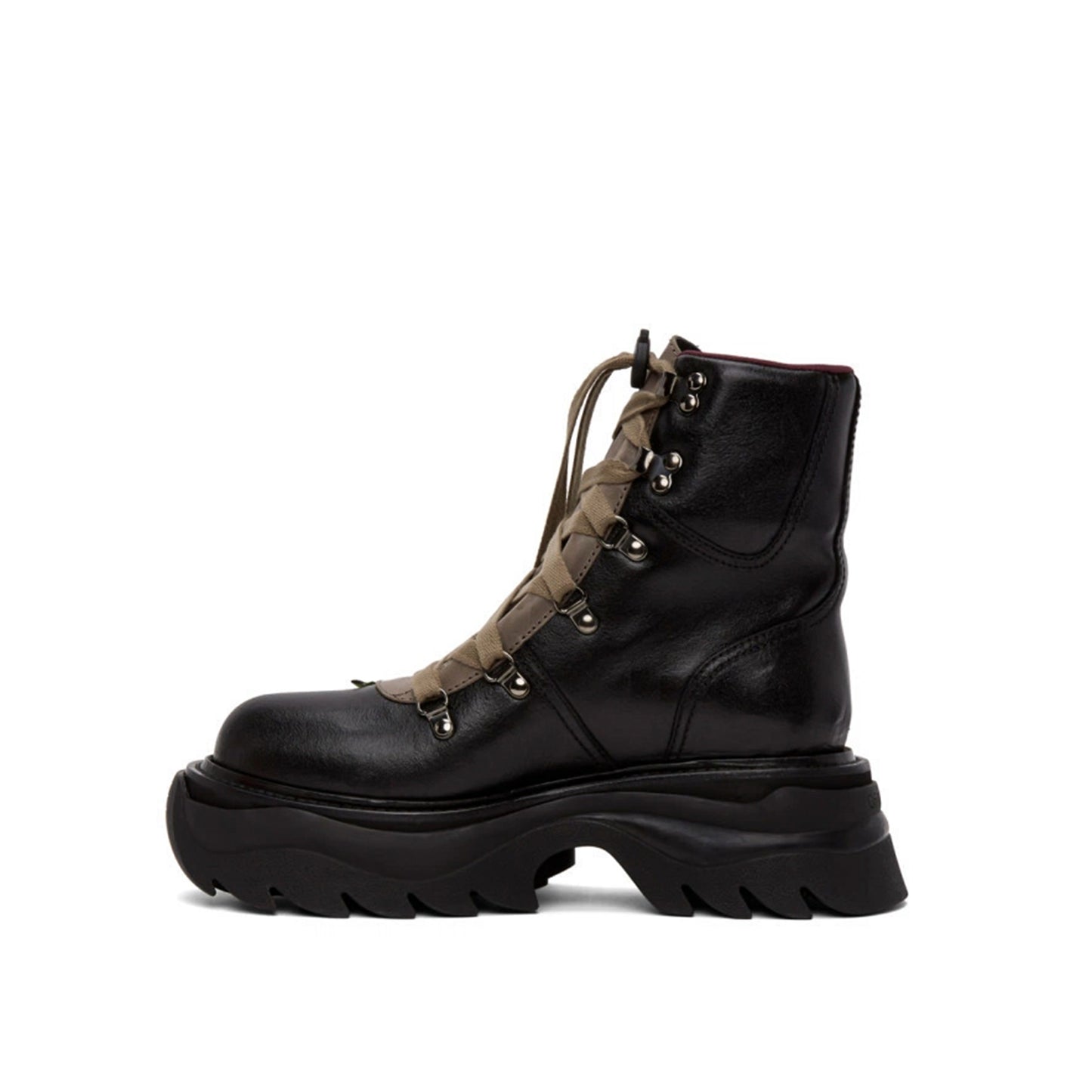 Off-White Black Equipment Platform Boots