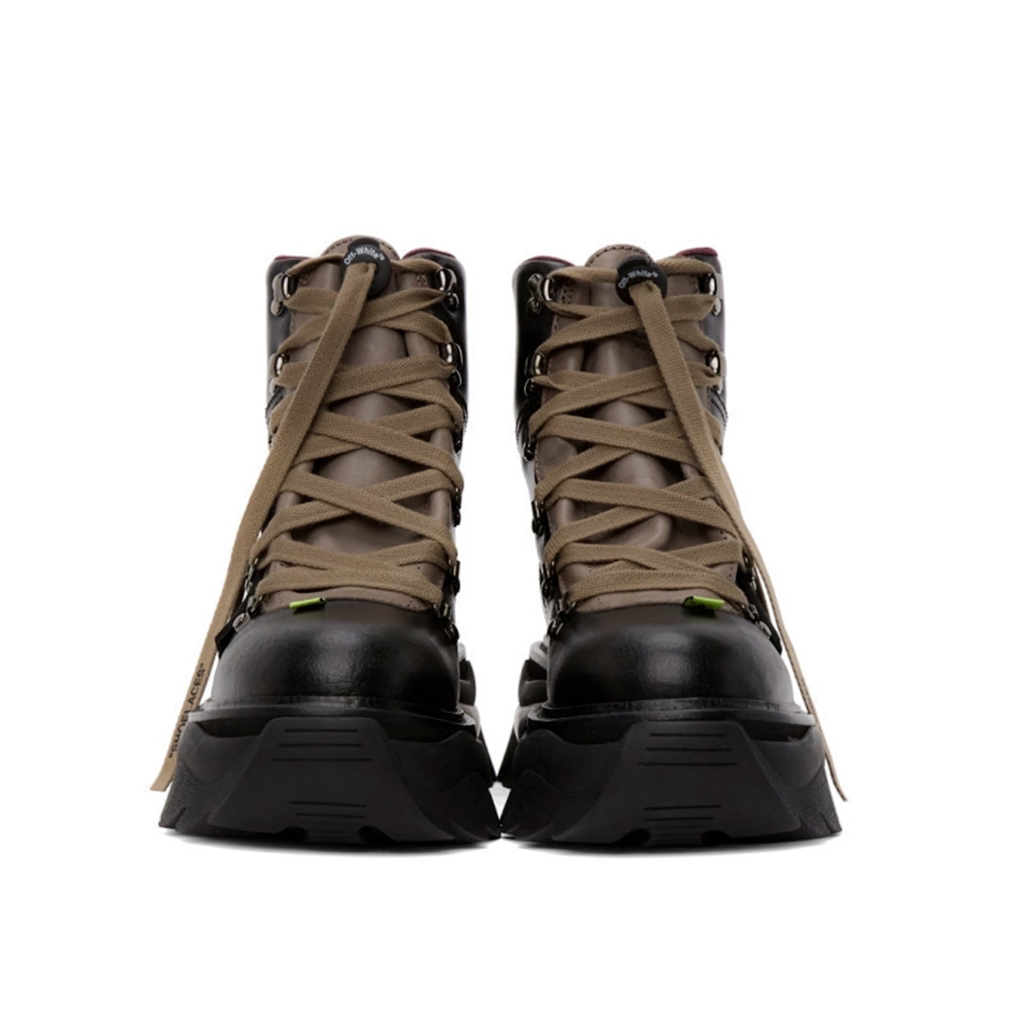 Off-White Black Equipment Platform Boots