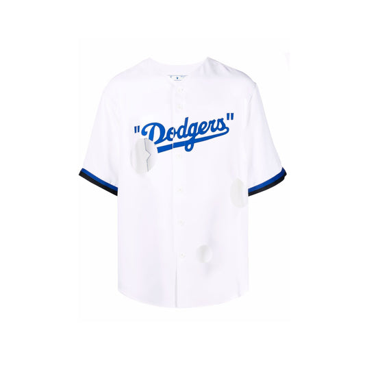 Off White LA Dodgers Cut - Out Shirt