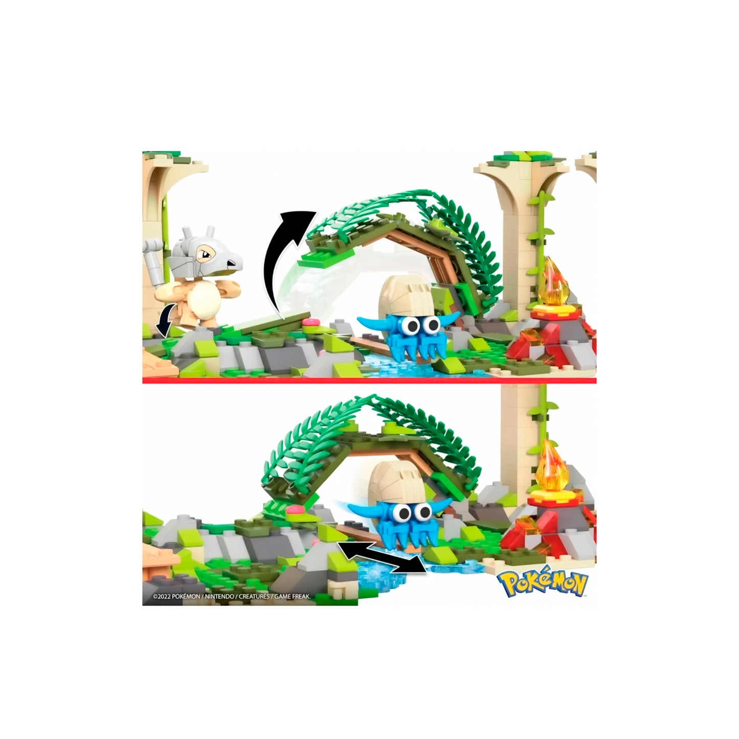 Official Pokémon Mega Blocks Set 3 Characters 464 pieces