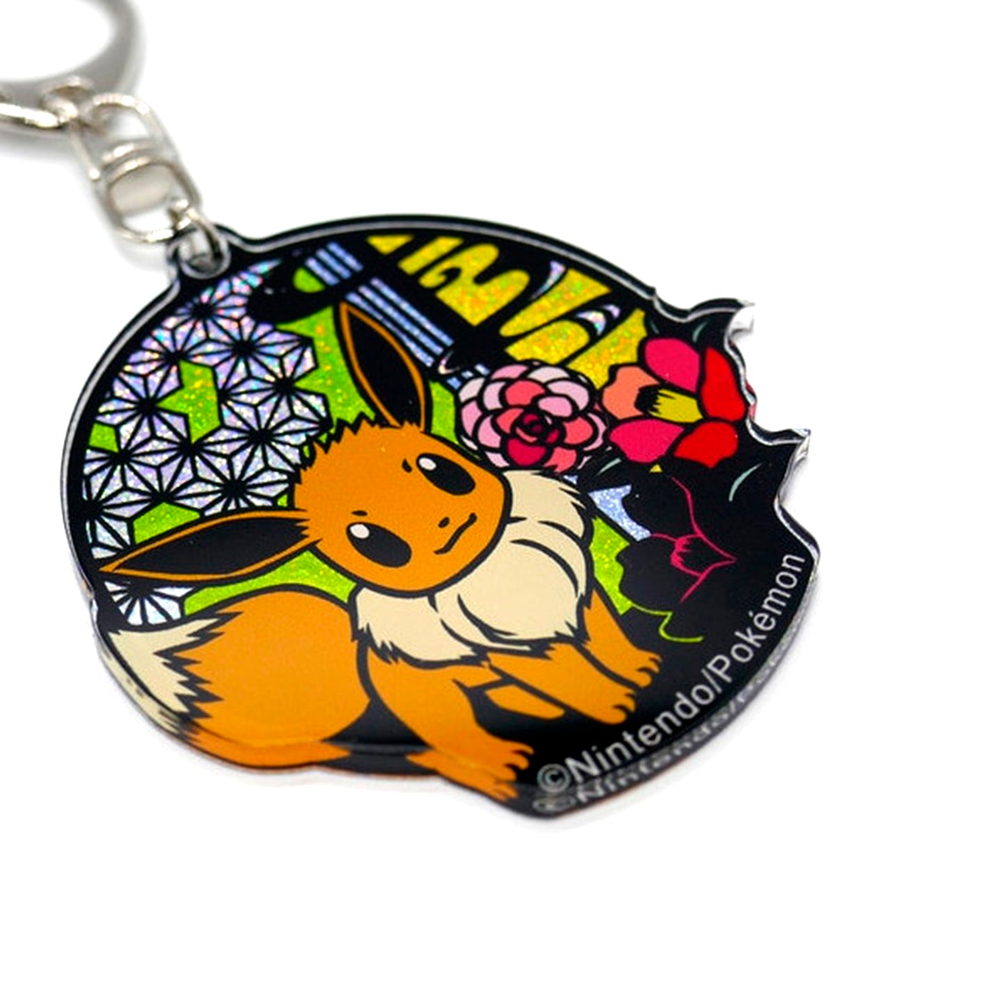 POKEMON: Eevee Paper Cutout Series Acrylic Keychain