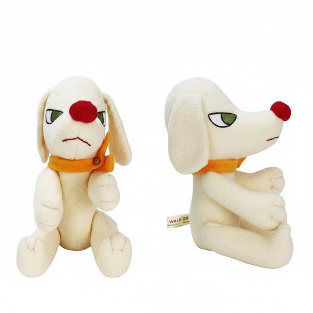 Yoshitomo Nara Walk On Seated Pup Plush