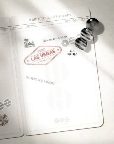 BTS World Tour Official Tour Stamp