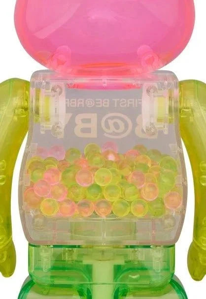 BE@RBRICK MY FIRST BE@RBRICK B@BY 1st Color Clear Ver. 1000 % Medicom