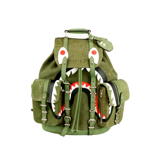 Readymade x A BATHING APE® Buckled Canvas Backpack