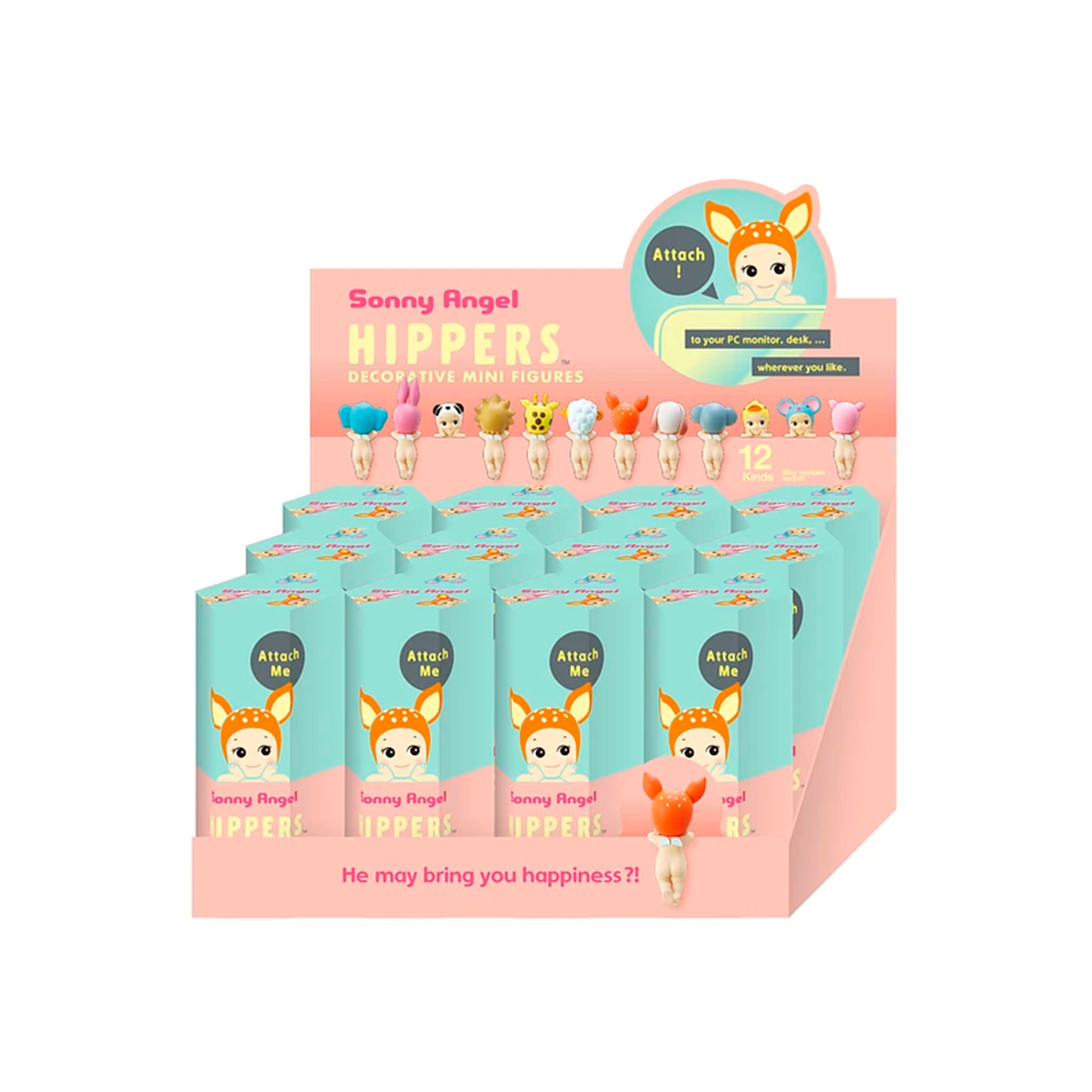 Sonny Angel Hippers He May Bring You Happiness – HUMAN