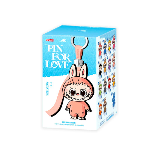 The Monsters Pin For Love Series Vinil Plush Pendant Blinr Box Labubu Pop Mart