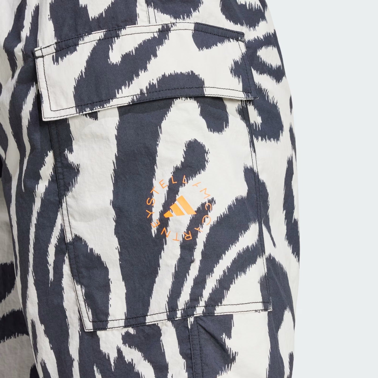 Adidas By Stella McCartney Sportswear Woven Printed Shorts
