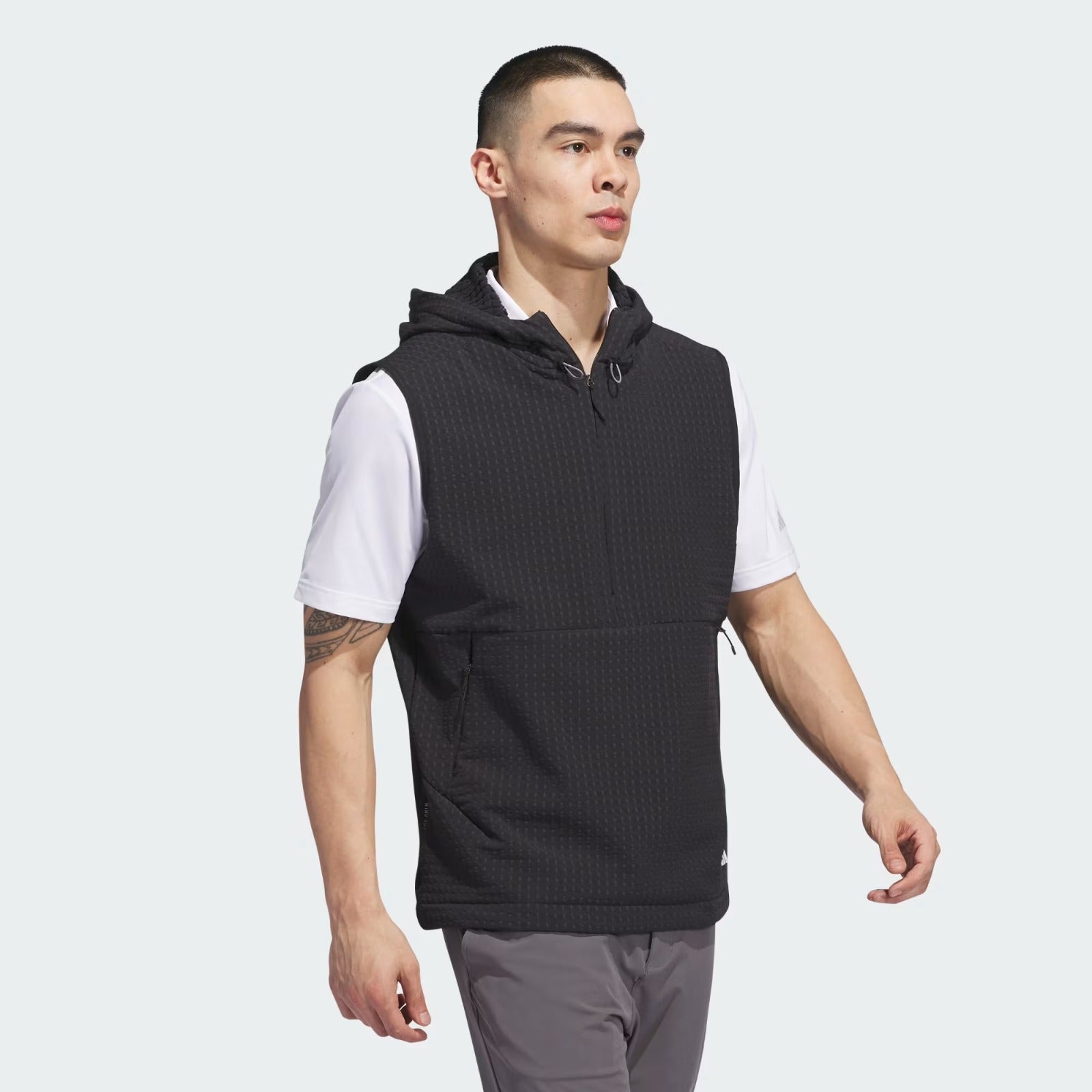 Adidas Ultimate365 Tour WIND.RDY Half-Zip Vest – HUMAN