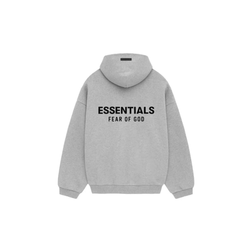 Fear of God Essentials Fleece Hoodie Light Heather Grey