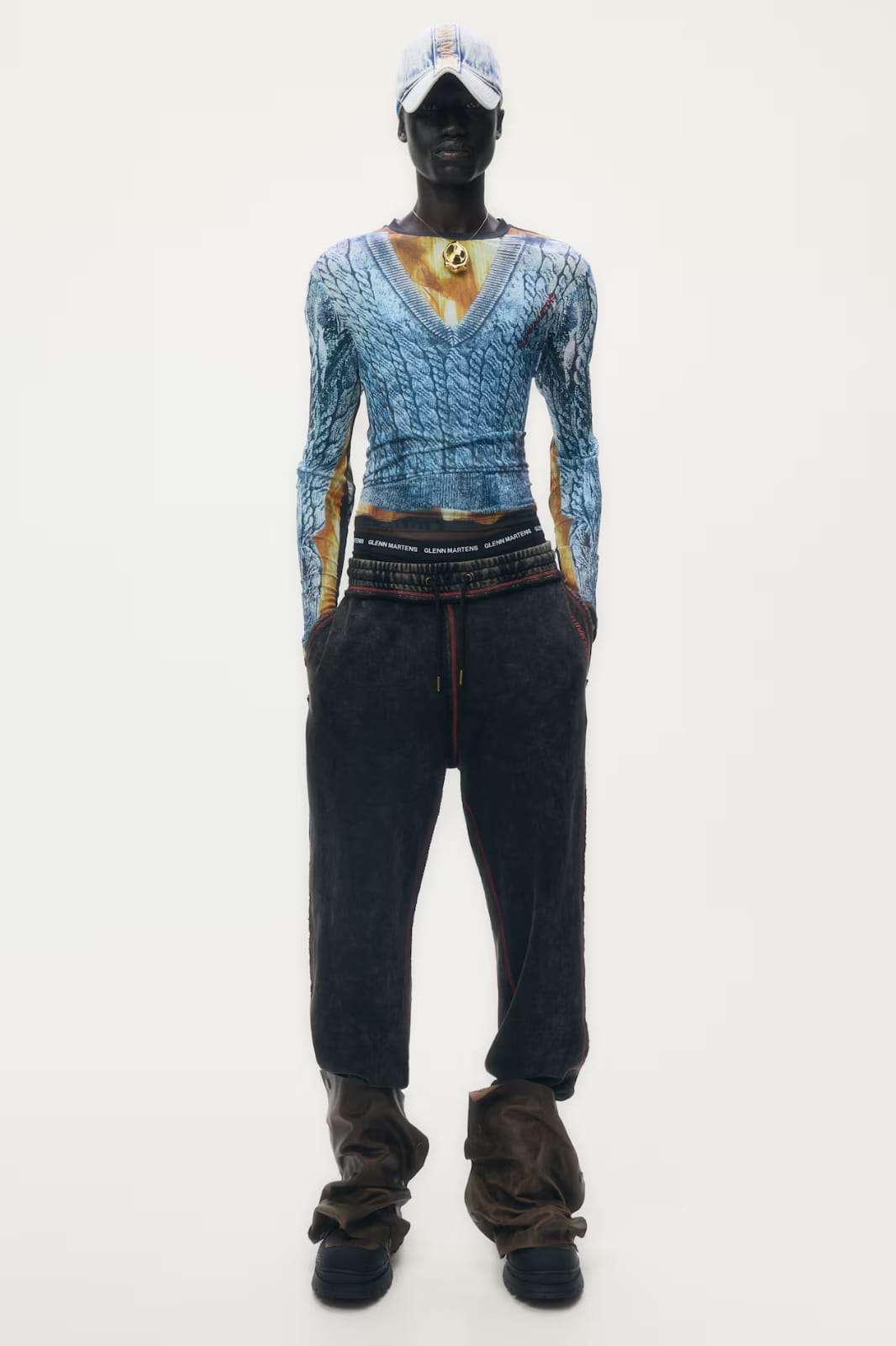 Glenn Martens H&M Pants en French Terry