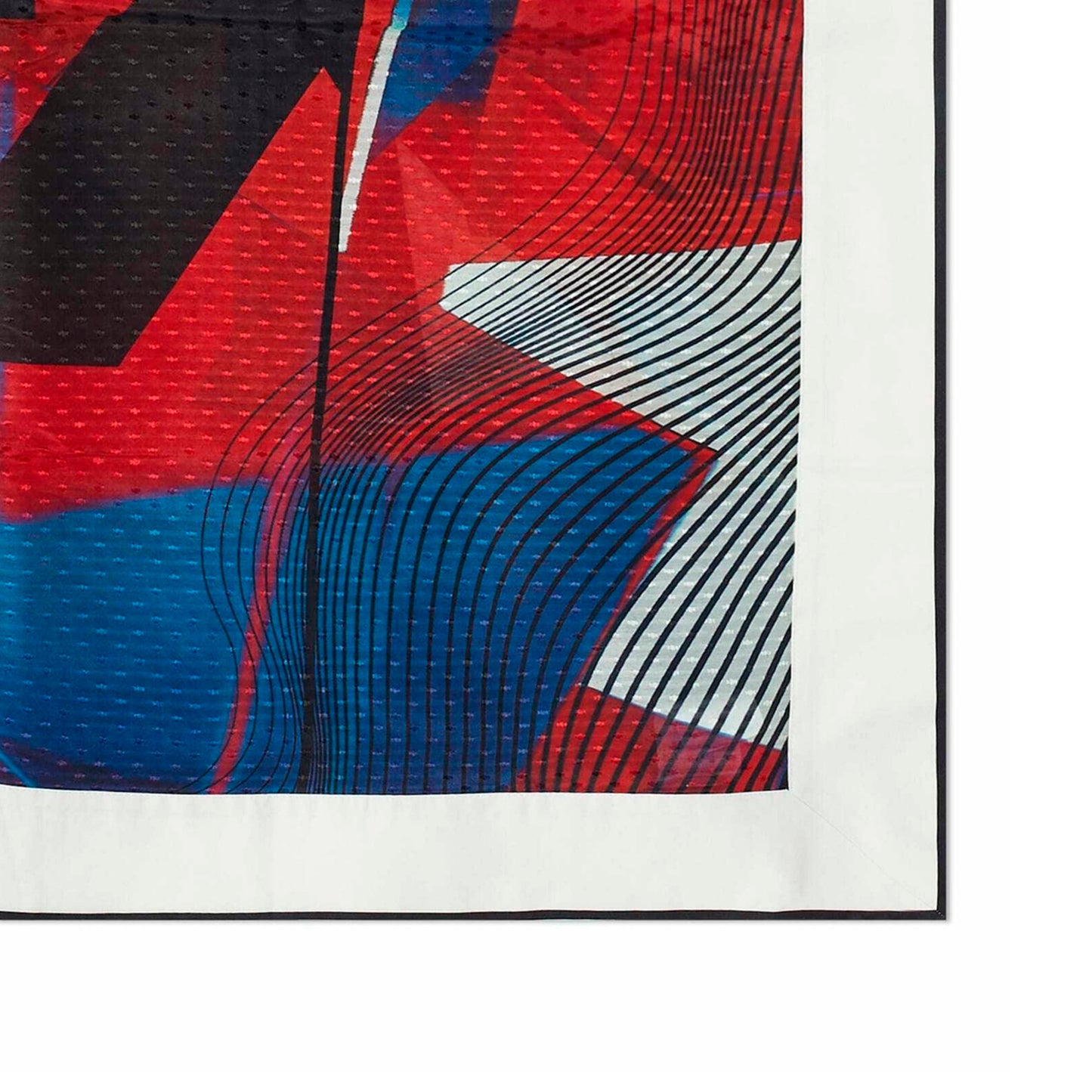 Y-3 Abstract-Print Square Scarf