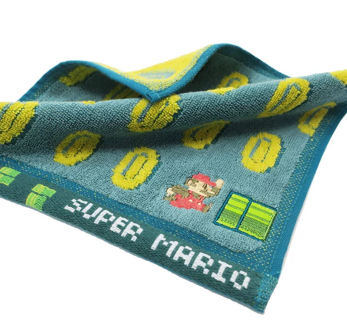 Marushin Mini Towel Super Mario Underground Stage