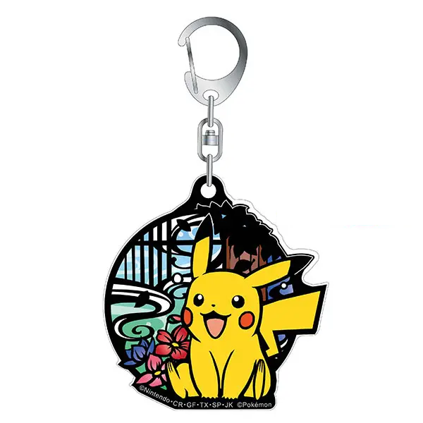 POKEMON: Pikachu Glitter Acrylic Keychain