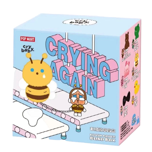 CRYBABY Crying Again Series-Plush Badge Blind Box PopMart