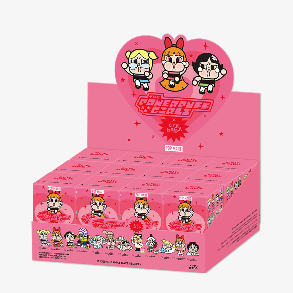 CryBaby × Powerpuff Girls Series Figures PopMart
