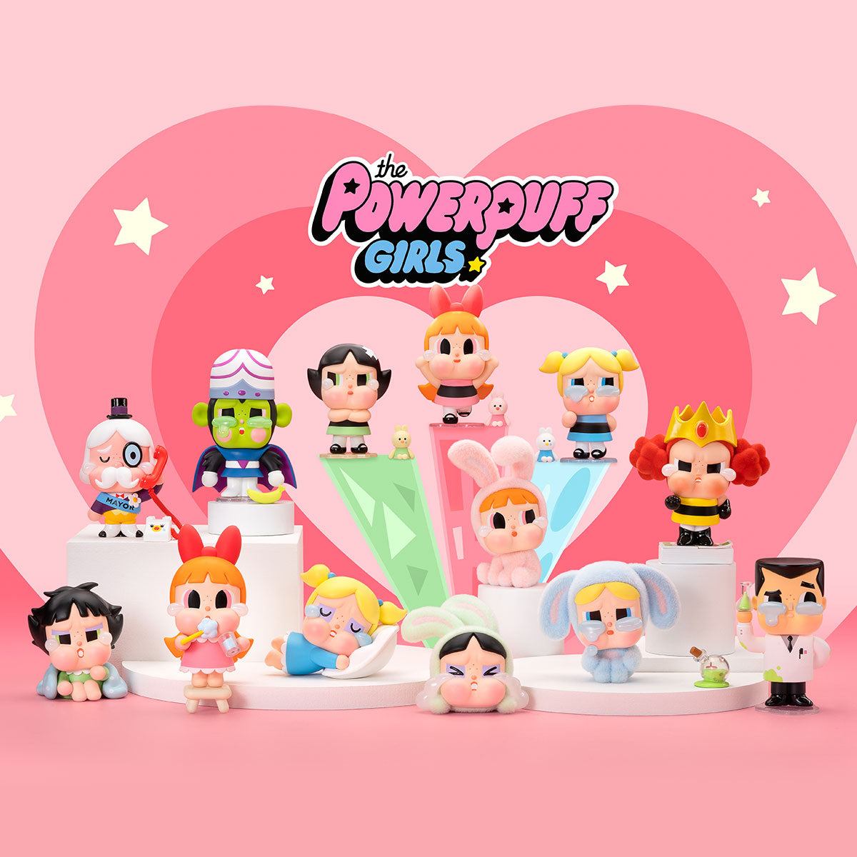 CryBaby × Powerpuff Girls Series Figures PopMart