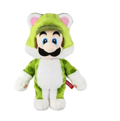 Super Mario – Cat Luigi Plush (Nintendo Store Exclusive)