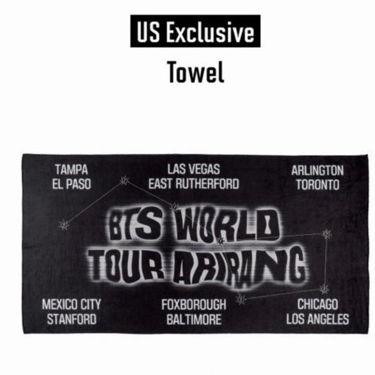 BTS World Tour Official Towel