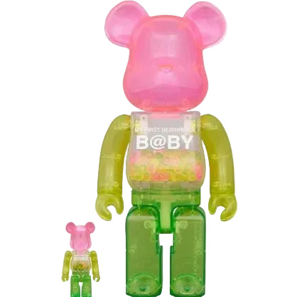BE@RBRICK MY FIRST BE@RBRICK B@BY 1st Color Clear Ver. 1000 % Medicom