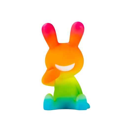 BLACK RABBiT 185% BIG SOFVI – Pastel Rainbow Color