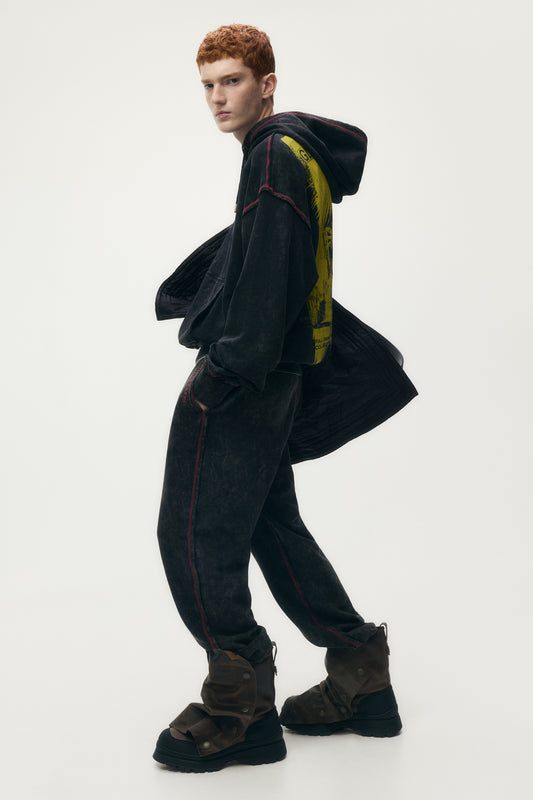 Gleen Martens H&M Sudadera Con Gorro y Diseño