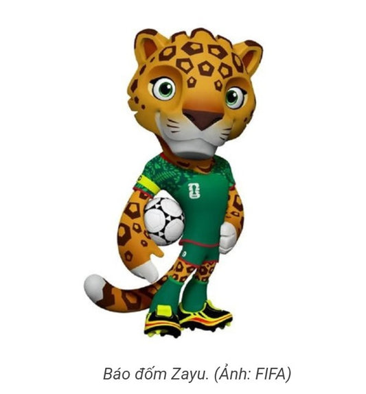 FIFA 2026 - Pin Metálico Oficial de la Mascota Zayu™ el Jaguar (México)